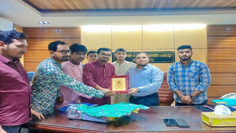 বোদা উপজেলা এনসিপি ও নর্থ ক্লাবের পক্ষ থেকে নবনিযুক্ত ইউএনও’র সাথে সৌজন্য সাক্ষাৎ